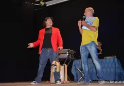 I comici sul palco del Civico